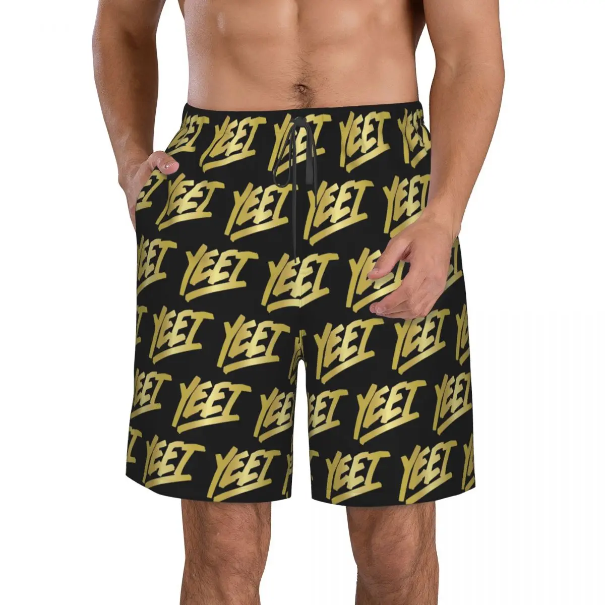 

Lazar Beam Jey Uso Yeet Trunks Beach Board Shorts Casual Quick Dry Swimming Summer Men Pants