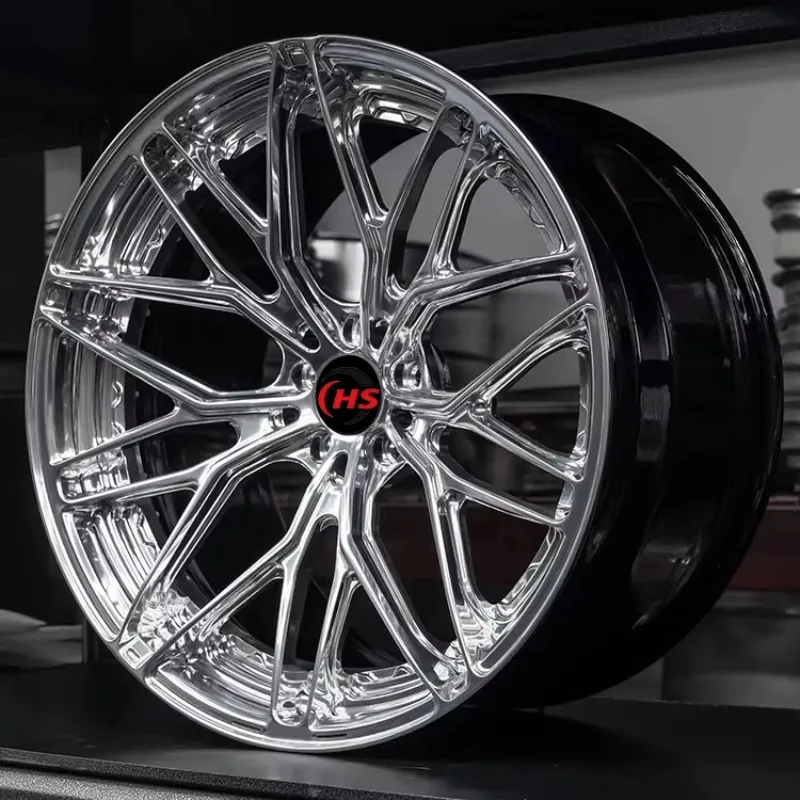 

Chrome Custom Passenger Car Rims 6061-T6 Aluminum Forged Wheels 18 19 20 21Inch 5x120 5x112 5x114.3 for BMW Tesla Porsche Lexus