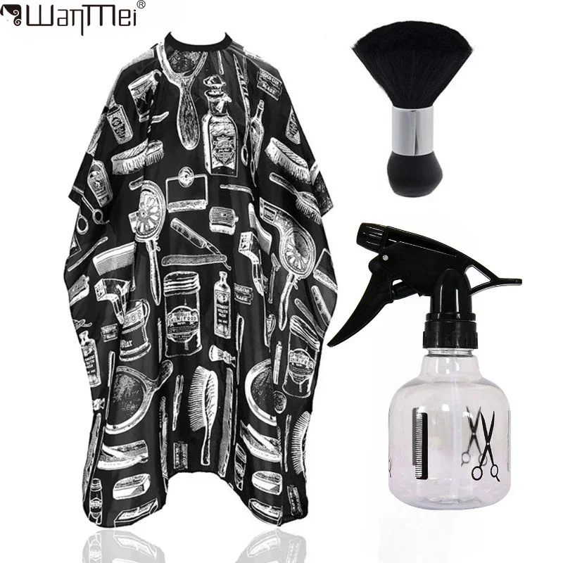 

WANMEI водостойкая парикмахерская шаль нагрудник бумажный набор нейлоновая одежда для парикмахерских нарезанный изолятор для волос инструмент для окрашивания волос