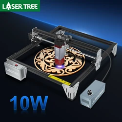 Laserboom K1 Lasergravure Snijmachine Met 10W Laserkop Kit 450nm Blauw Licht Ttl Module Cnc Graveur Cutter Diy Tools