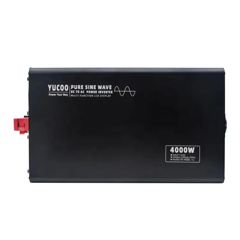 ATVHot Selling Portable With Display Screen 4000w Inverter 12v 24v 48v 60v Dc To 110v 220v Ac Car Power Inverter