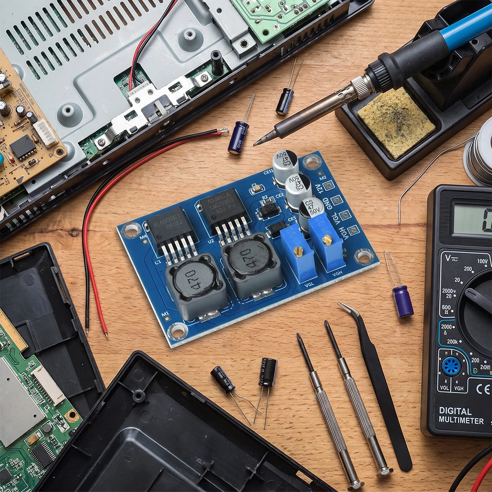 12V DC Logikplatinen-Reparaturmodul für Bildschirmreparatur VGH VGL Dual-Spannung Einstellbare Technologie-Aktualisierung für Elektronik – Detail 4