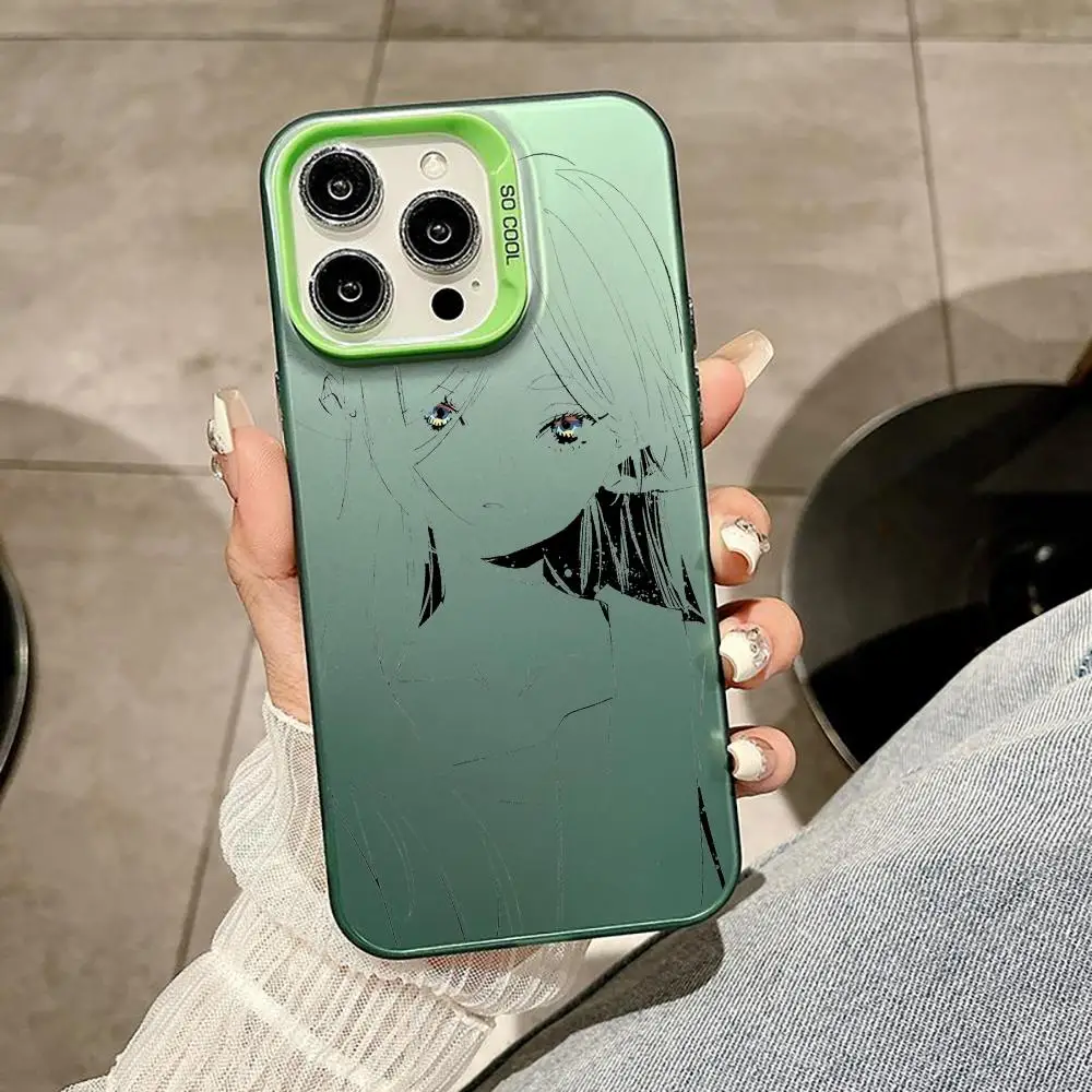 Frieren Beyond Journeys End Phone Case For IPhone11 12 13 14 15 16 17Pro Max Air Plus Mini Light High-end Colorful Silver Cases