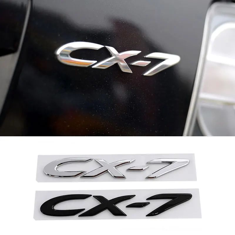 

CX-4 CX-5 CX-7 CHR trunk logo Car stickers for Mazda CX 4 5 7 SUV series new old modified rear accessories displacement label