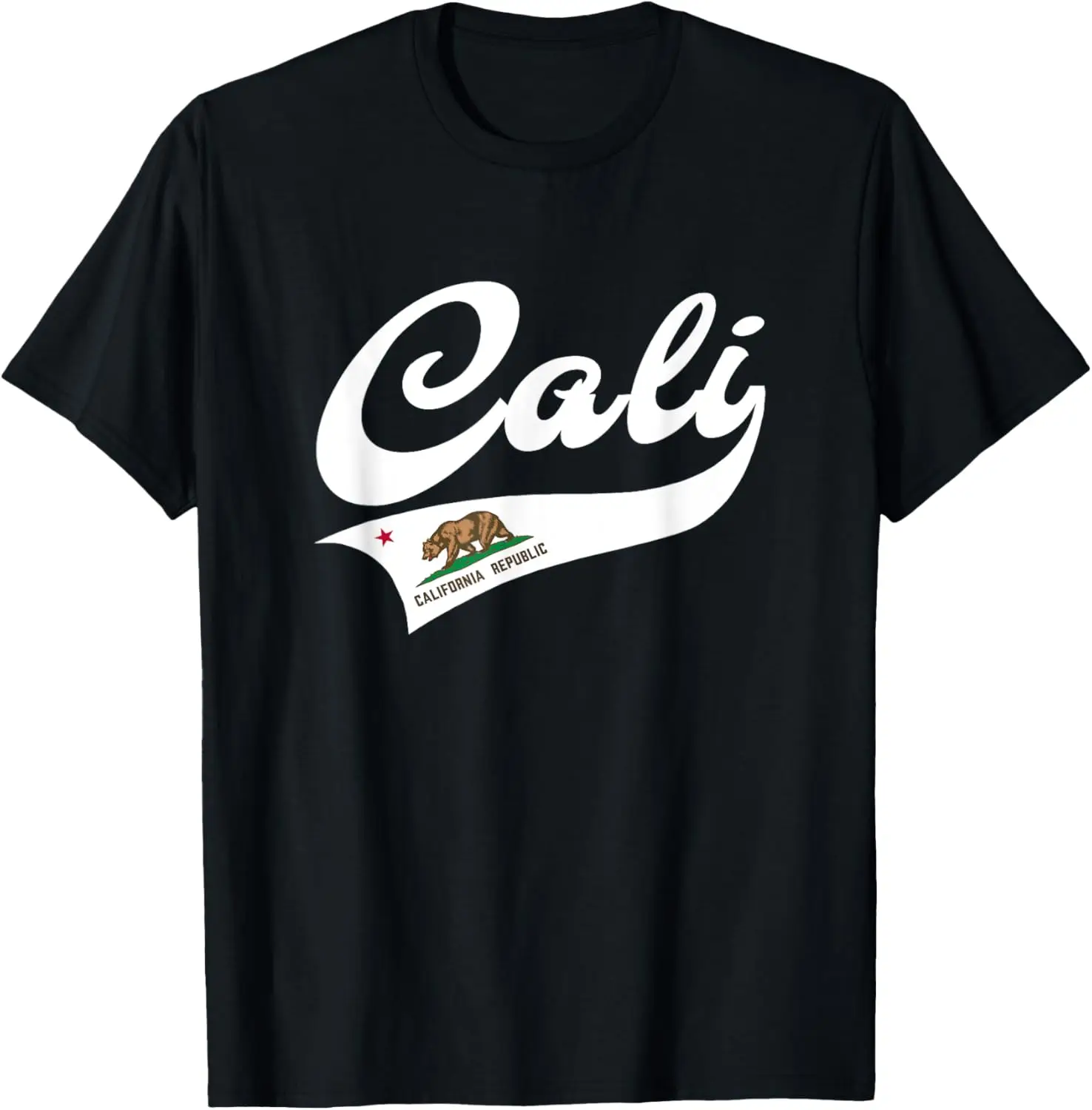 California Republic - CA - Retro Design - CALI - Classic T-Shirt