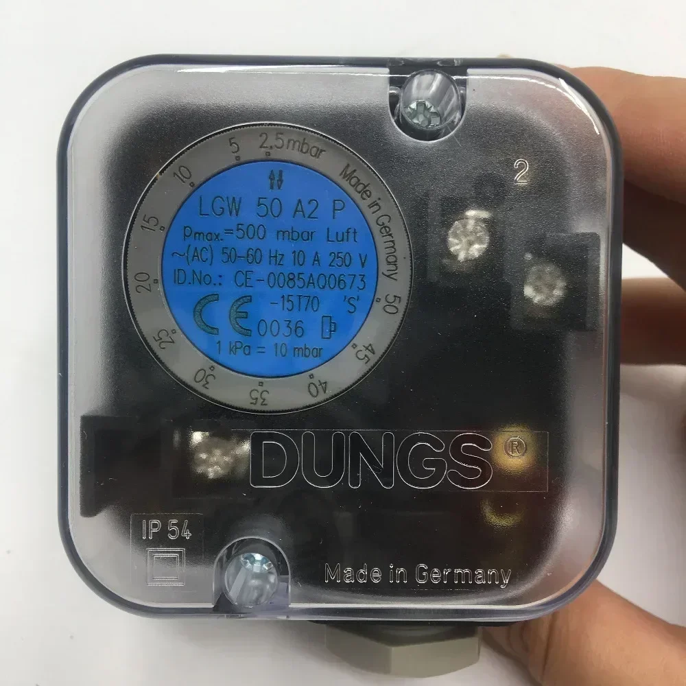 LGW50A2P Dungs Air Pressure Switch with test button For Burner New