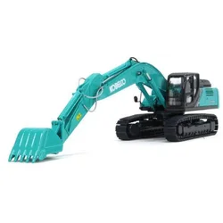 1/50 Scale KOBELCO SK350-10 Diecast  Alloy Excavator Model Collectible Souvenir Ornaments Display Vehicle Toy