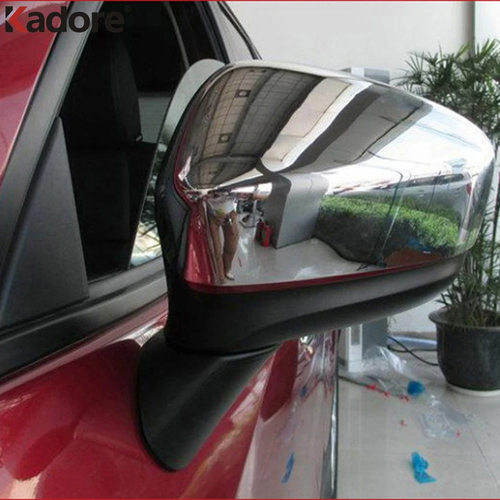 

Side Mirrors Cover For Mazda CX-5 CX5 2012 2013 2014 2015 2016 Chrome Car Rearview Mirror Cover Trim Exterior Accessories
