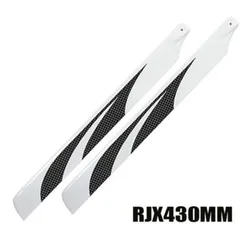 RJX Blade 430mm Carbon Fiber Main Rotor Blade For Align Trex 500 Helicopter DIY RC