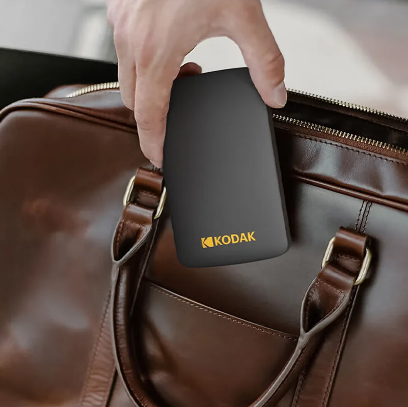 Kodak 500G 1TB Portable HDD, USB 3.0 High Speed, Large Cost-Effective External Hard Drive, Smart Sleep for PC Laptop Mac, PS4