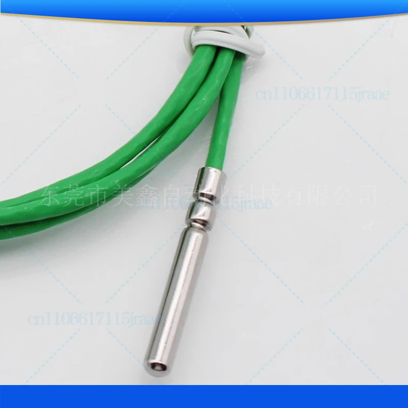 For K type thermocouple double slot rolling probe green temperature line J type rolling port package probe temperature sensor