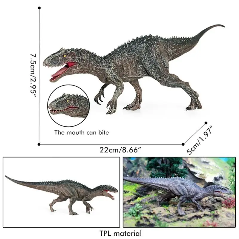 Jurassic World Indominus Rex With Movable Jaw Dinosaur 22*7cm Action Figure Figurine Collection Model Doll Toys Gift