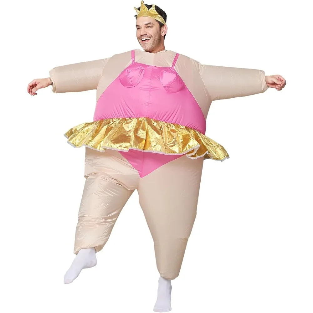 Déguisement Gonflable Ballerine Rigolote Adulte – photo 1