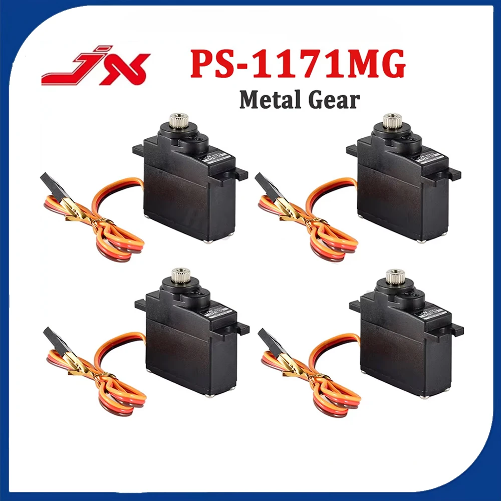 JX Servo PS-1171MG 17g 3.5KG Torque Metal Gear Analog Mini Iron Core Servo for RC Mini Helicopter Airplane Robot DIY Parts