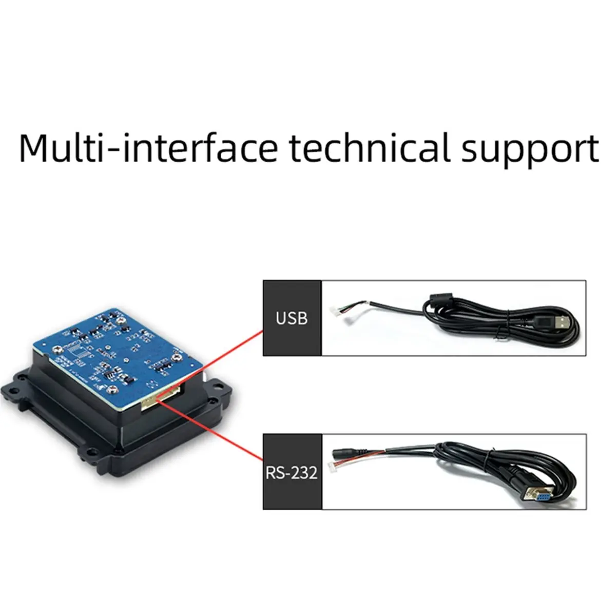 A32I Self-Service Kiosk Embedded Barcode Scanner Module: Extremely Fast 1D/2D/QR Auto-Scan Reader EP8280L with TTL