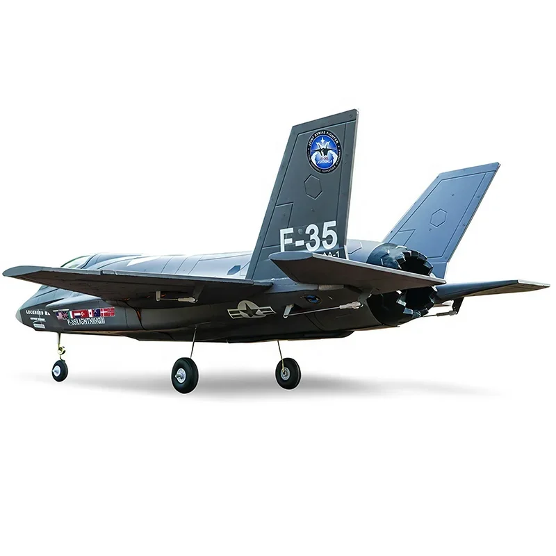 FMS 64mm EDF F-35 Lightning II V2 PNP RC Jet Fighter Upgraded With 11-Blade Fan & KV3900 Brushless Motor