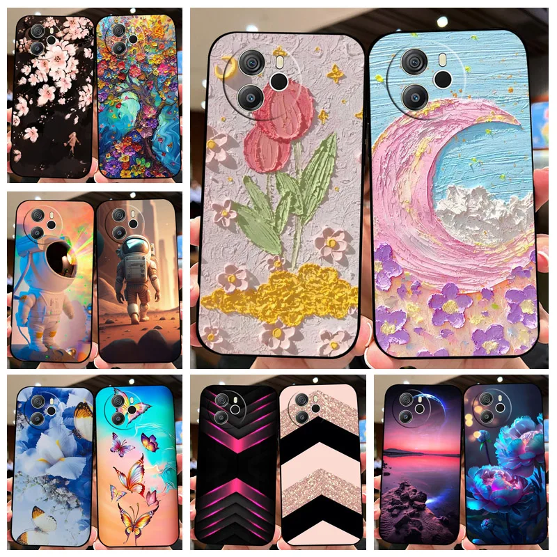 Dla Blackview SHARK 8 Miękkie etui TPU Silikonowa tylna pokrywa Dla Blackview SHARK 8 Modne etui z nadrukiem Etui na telefon ochronne
