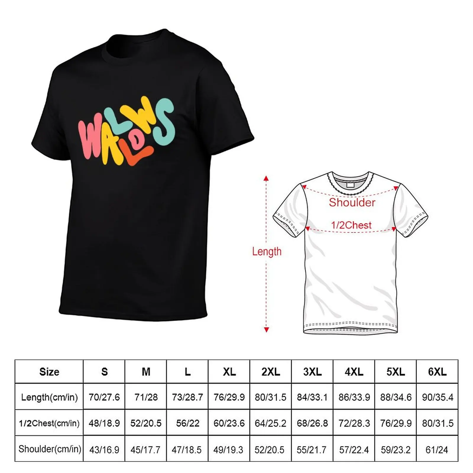 wallows retro T-Shirt cotton t shirts high quality t shirts for man cotton cotton t shirt pack T-shirt