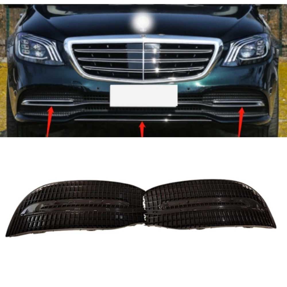 

Front Bumper Grille 2228850800 2228856200 For Mercedes Benz S-Class W222 S320 S350 S500 S450L 2018-2020