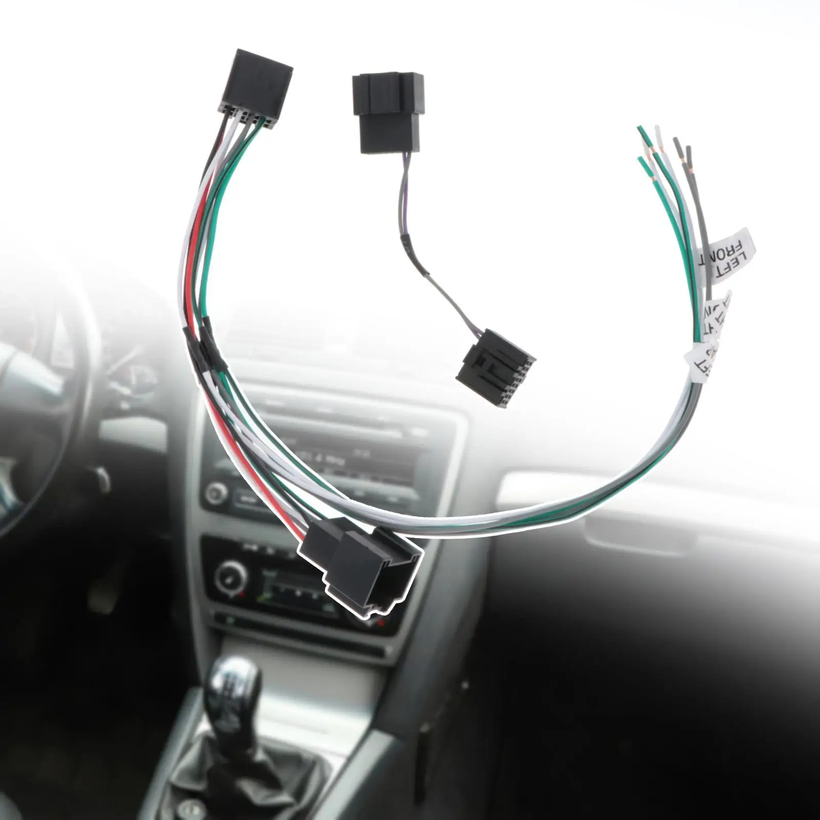 

Harness Adapter Kit, Select Vehicles with Stereo,Easy to Install Auto Accessories for C7 Corvette
