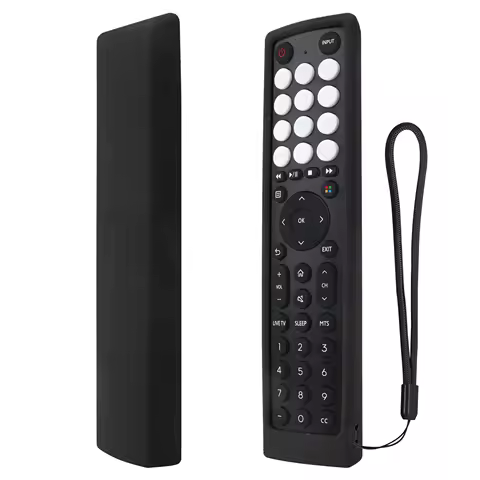 Silicone Case Fit for Hisense Smart Vidaa TV remote control EN2J36H EN2F36H EN2D36H ERF2N36H Protective Sheath Cover Anti-Slip