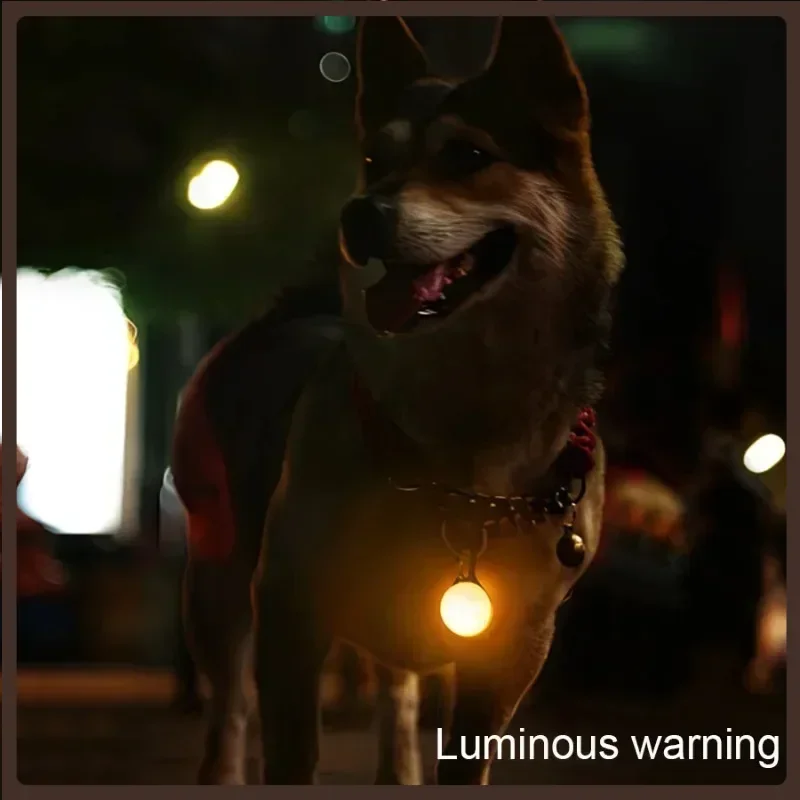 

Pet pendant, universal waterproof flashing warning sign for cats and dogs, night walking dog, anti getting lost night light