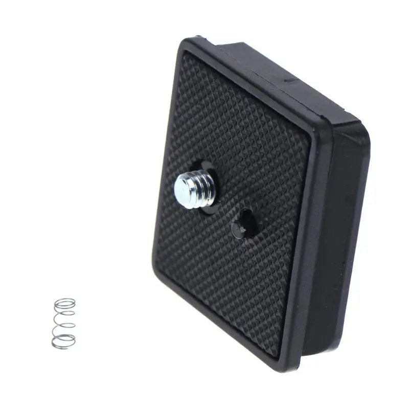 Anti-scratch Surface Camera Quick Release Plate ABS Metal Tripod Mount Adapter 1/4 Inch Screw for Action Camera Outdoor Use