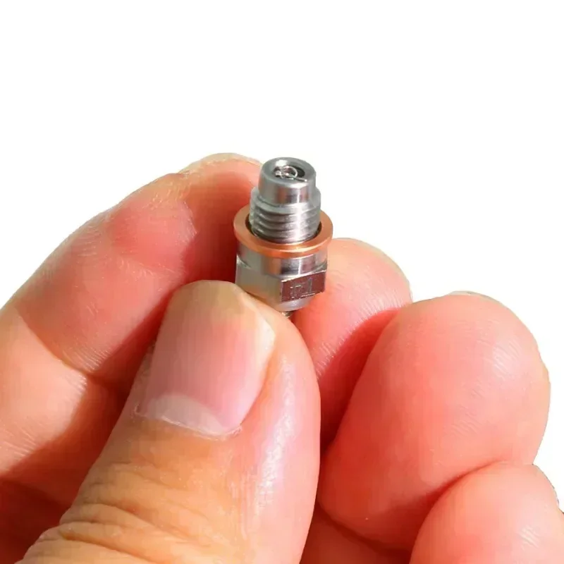 Glow Plug #T4 Standard Glow Plug Spark Medium For Four Stroke Toyan SAITO Nitro Engine RC Car Truck Repair Accessories Replace