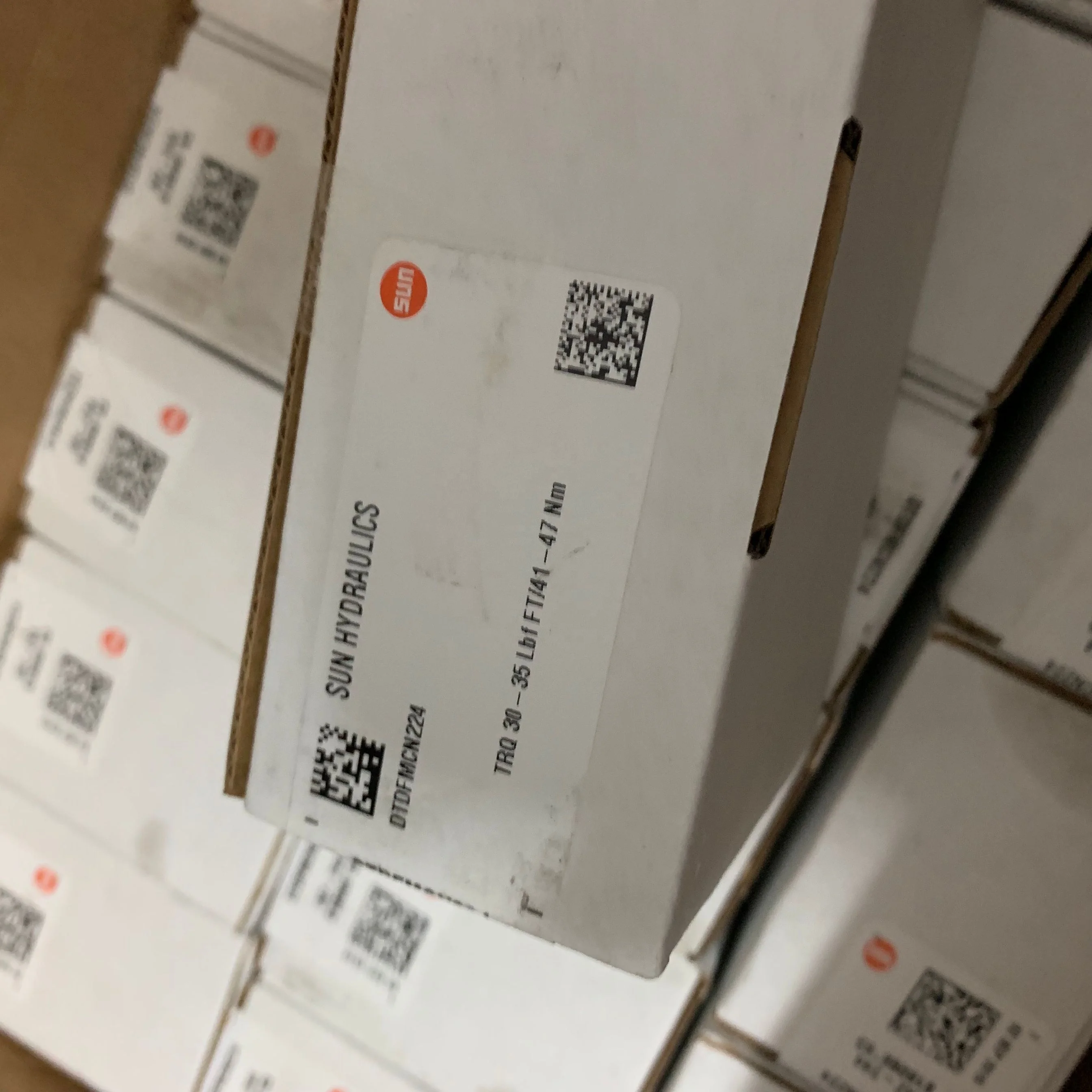 DTDF-MCN224 DTDFMCN224 DTDF-MCN-224 SUN Hydraulics Válvula poppet de bloqueio direcional de ação direta e operado por solenóide de 2 vias