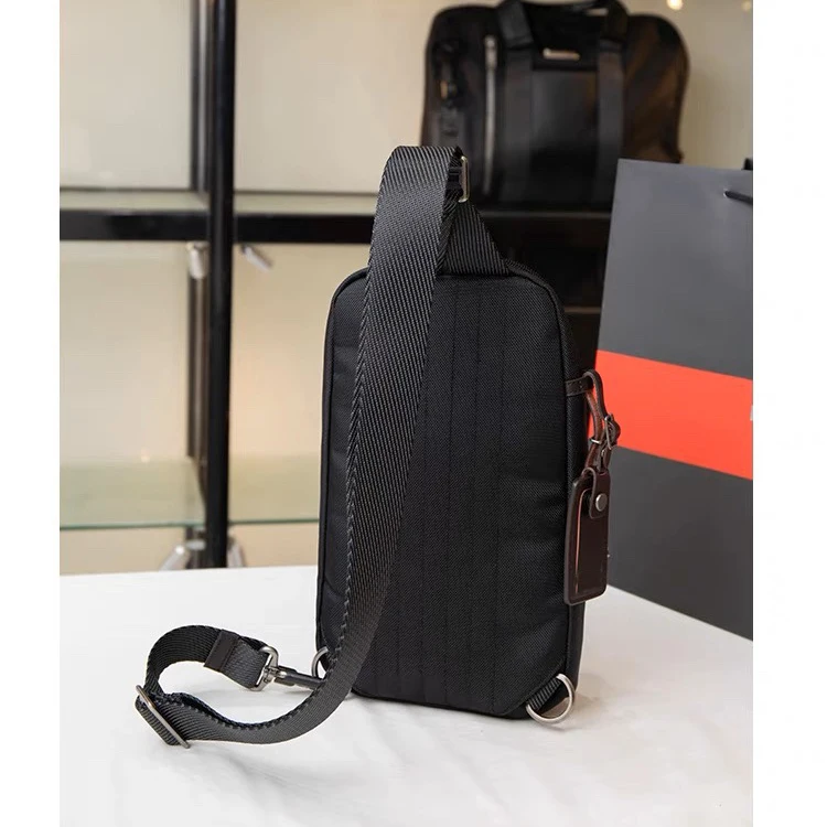 Casual Men's Chest Bag 2223402 Ballistic Nylon Fashion Lightweight IPAD Single Shoulder Slant Cross Small Bag Leisure Style view 5