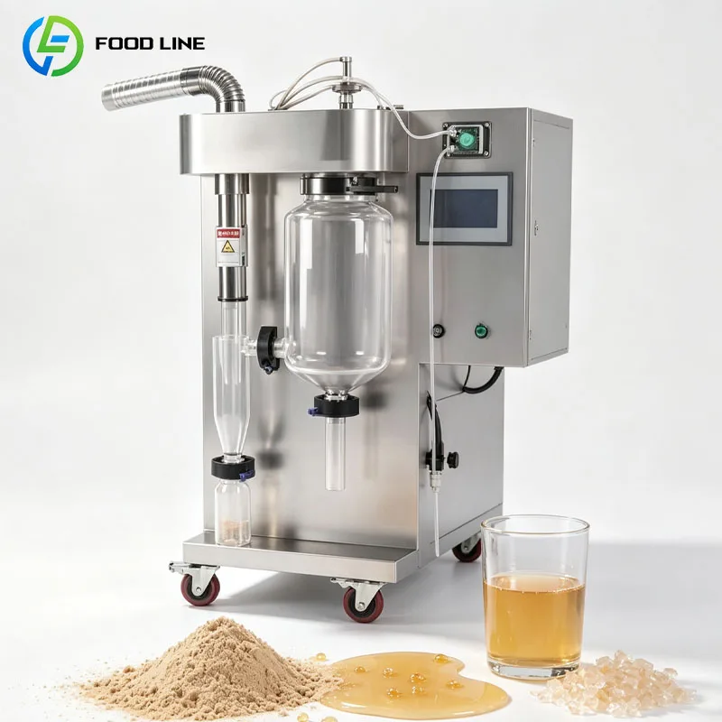Spray Drying Equipment Centrifugal Laboratory Spray Dryer for Food Chemical Research Use Customized