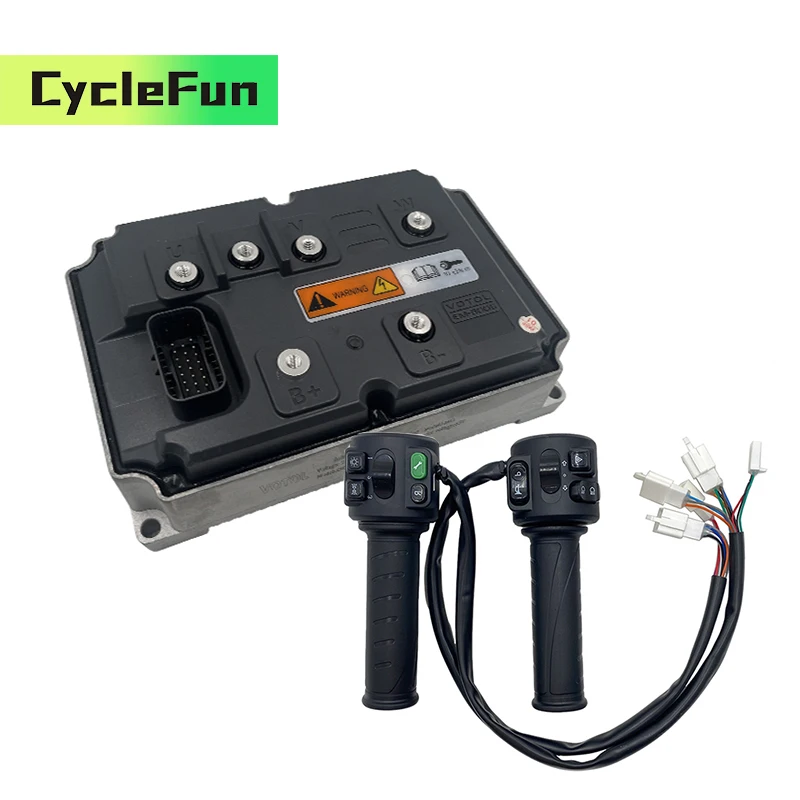 

Контроллер двигателя VOTOL ECU EM350S Boost 600A Peak 1300A 8KW-12KW с дроссельной заслонкой для электрического мотоцикла, скутера, электровелосипеда