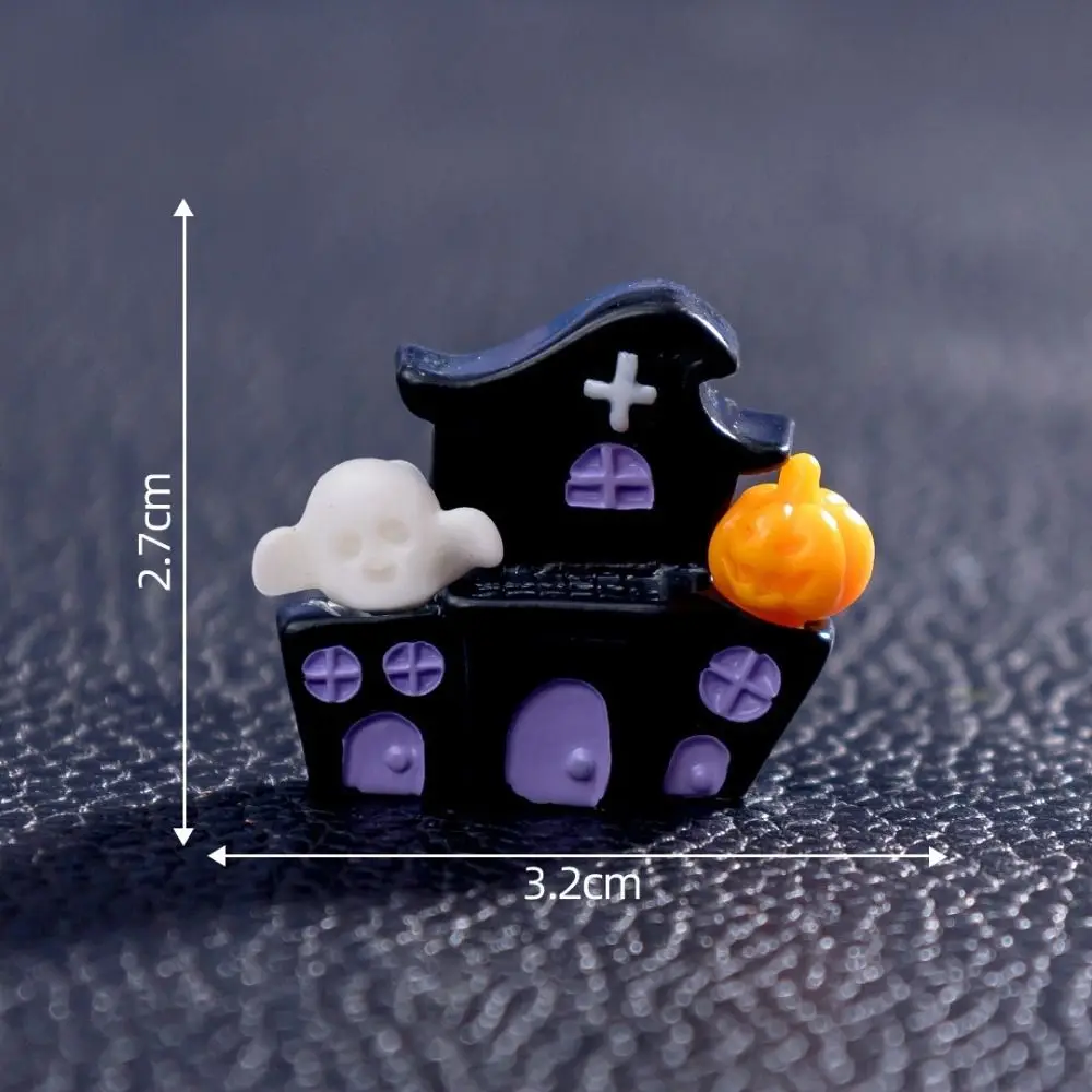 

Tombstone Mini Pumpkin Resin Doll Decorate Castle Hallowmas Doll House Accessories Props Skull Halloween Ghost Miniatures