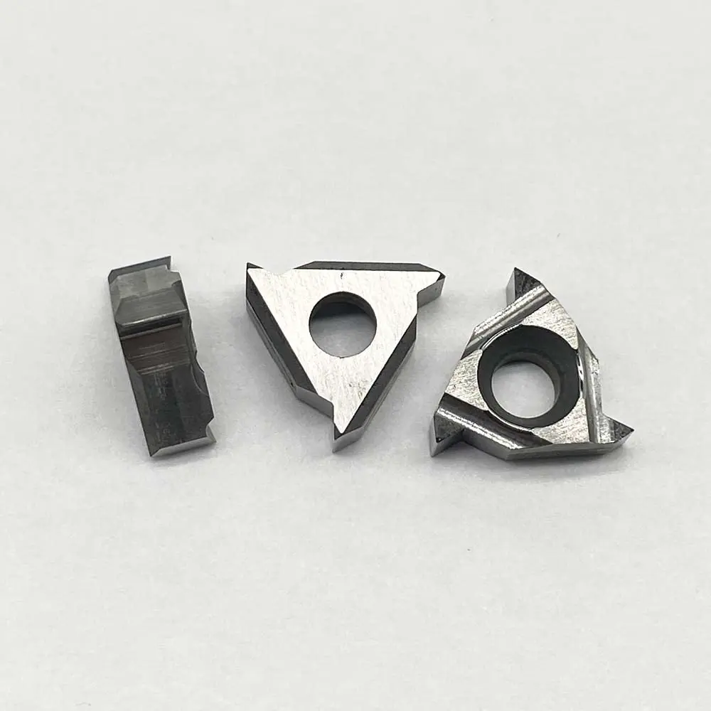 GBJ-CNC 11IR AG60 inserti in alluminio inserto per filettatura taglierina in alluminio inserti in metallo duro per tornitura in alluminio e carburo di silicio