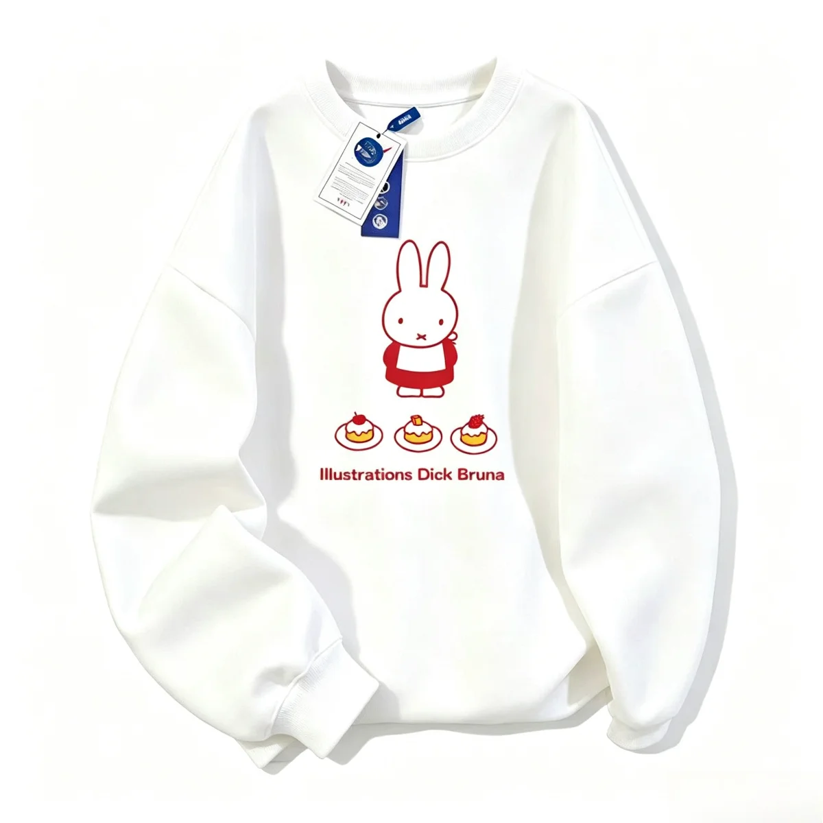 かわいいミッフィーのセーター。ミッフィーのウサギ柄。秋/冬用 - Winter Clothing Girls のレビューと価格
