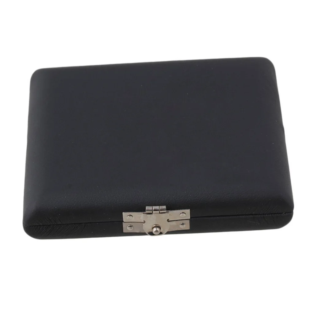 

6-Pack Black Hard Box Wooden Oboe Reed Case Musical Instrument Accessories