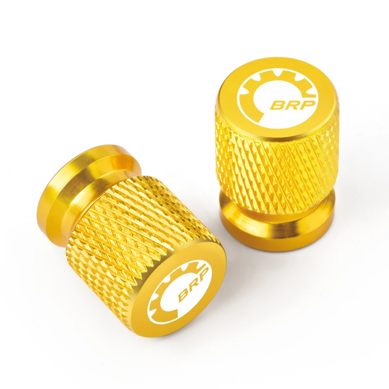 2PCS NEW For Can-am BRP Tire Decorative Motorcycle Accessories Tire Valve Caps Wheel Tyre Cover CNC Aluminum Alloy image 6