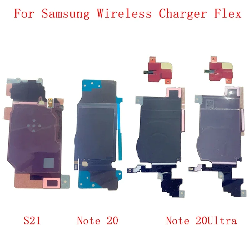 Wireless Charging Chip NFC Module Antenna Flex Cable For Samsung S21 G991 Note 20 N981 20 Ultra N986 Repair Parts