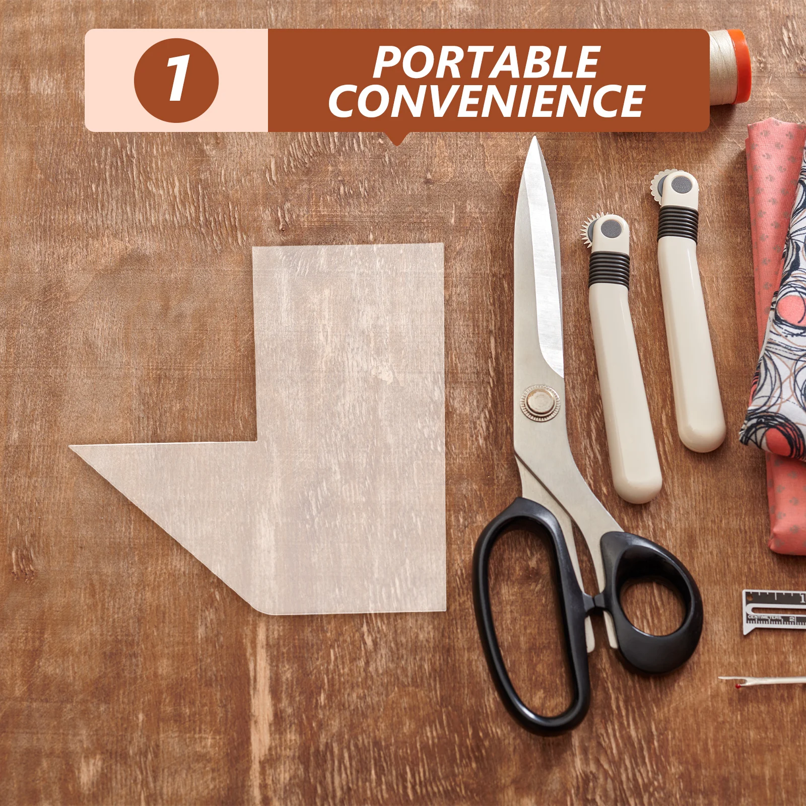 

Acrylic Storage Bag Template Transparent Durable Quilted Handbag Sewing Stencils for Tote Bag DIY Craft Projects