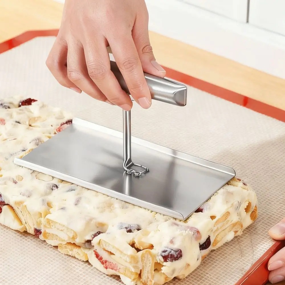 Premium Stainless Steel Nougat Press For For Yujian Baking Mold Professional Kitchen Pastry Flattening Shaping Equipment
