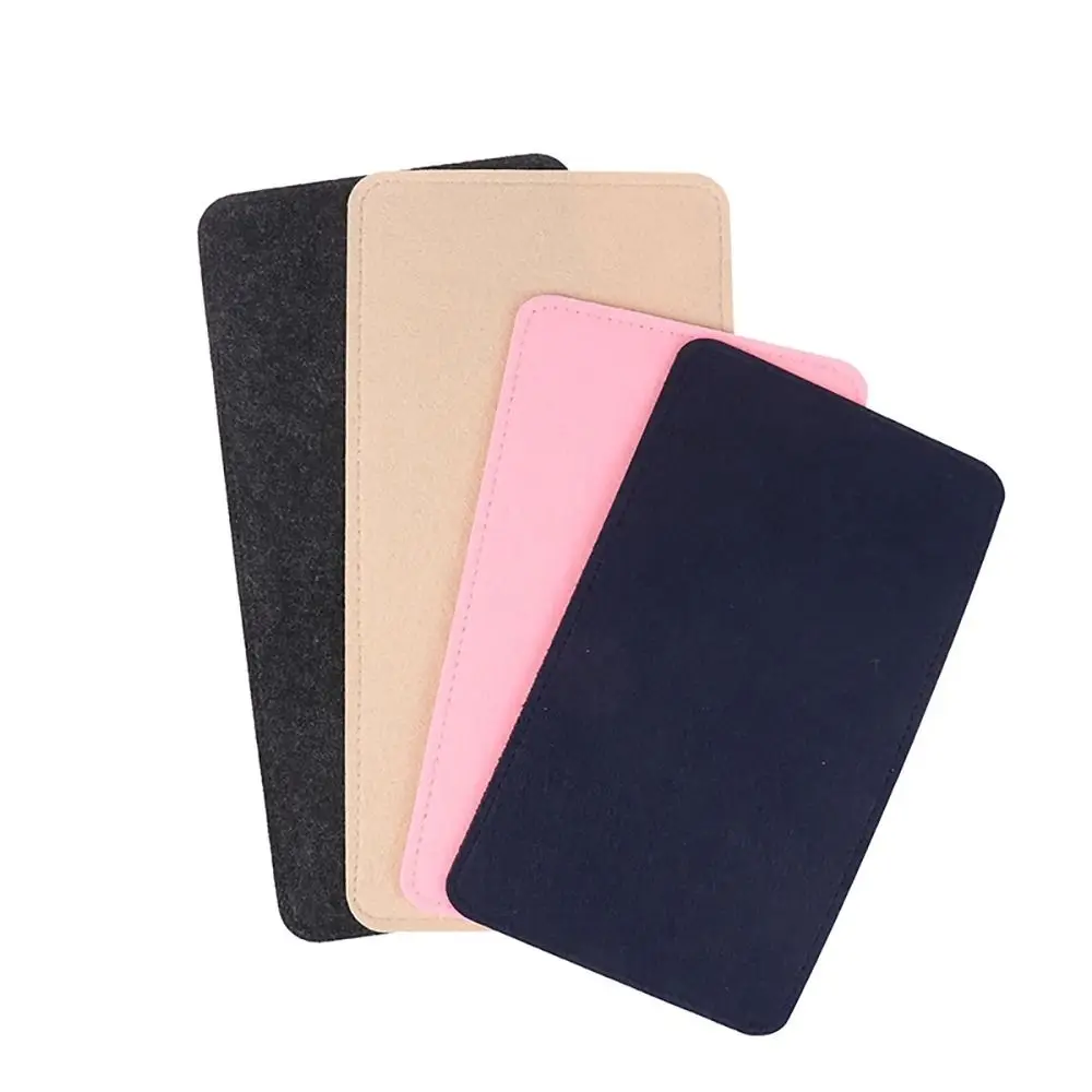 1 pz trucco cosmetico feltro Base Shaper feltro Anti caduta borsa piastra inferiore blu nero rosa Beige S/M/L Pad di supporto borsa