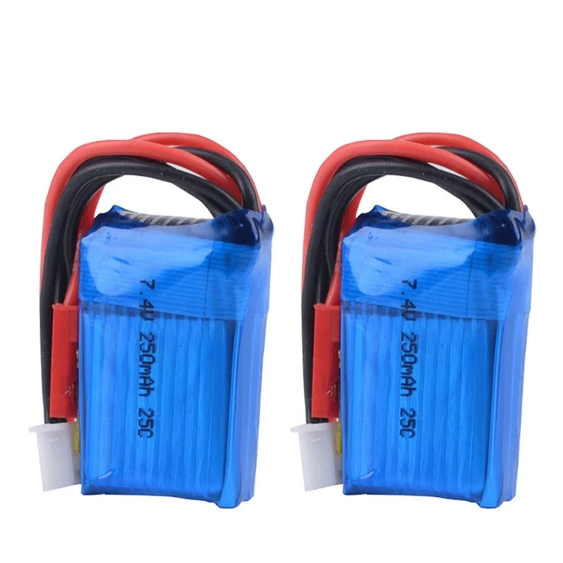 7.4V 250mAh 25C 2S JST lithium batteries model car RC Toys Model Battery PartsRemote control climbing vehicle Lipo Battery Parts image 3