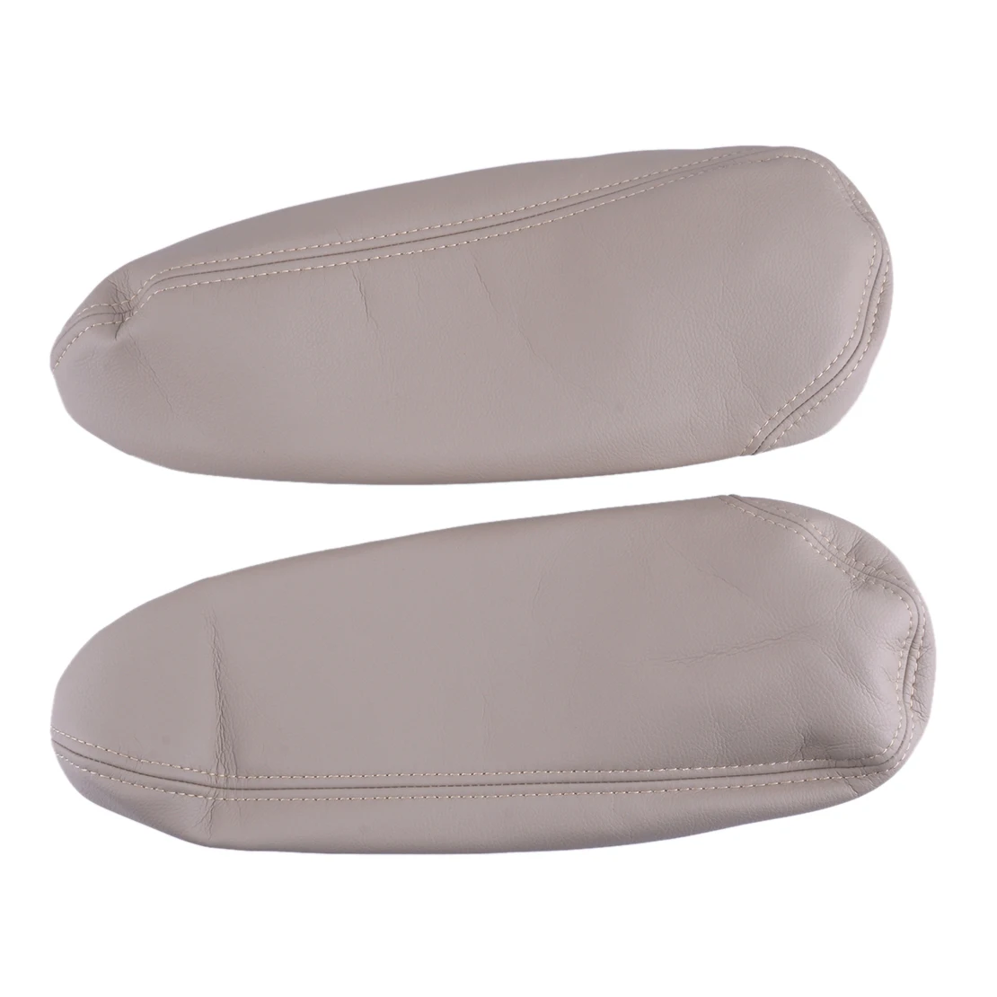 

2Pcs Car Front Left Right Seat Armrest Handle Cover PU Protector Fit For Toyota Sienna 2005 2006 2007 2008 2009 2010 Beige