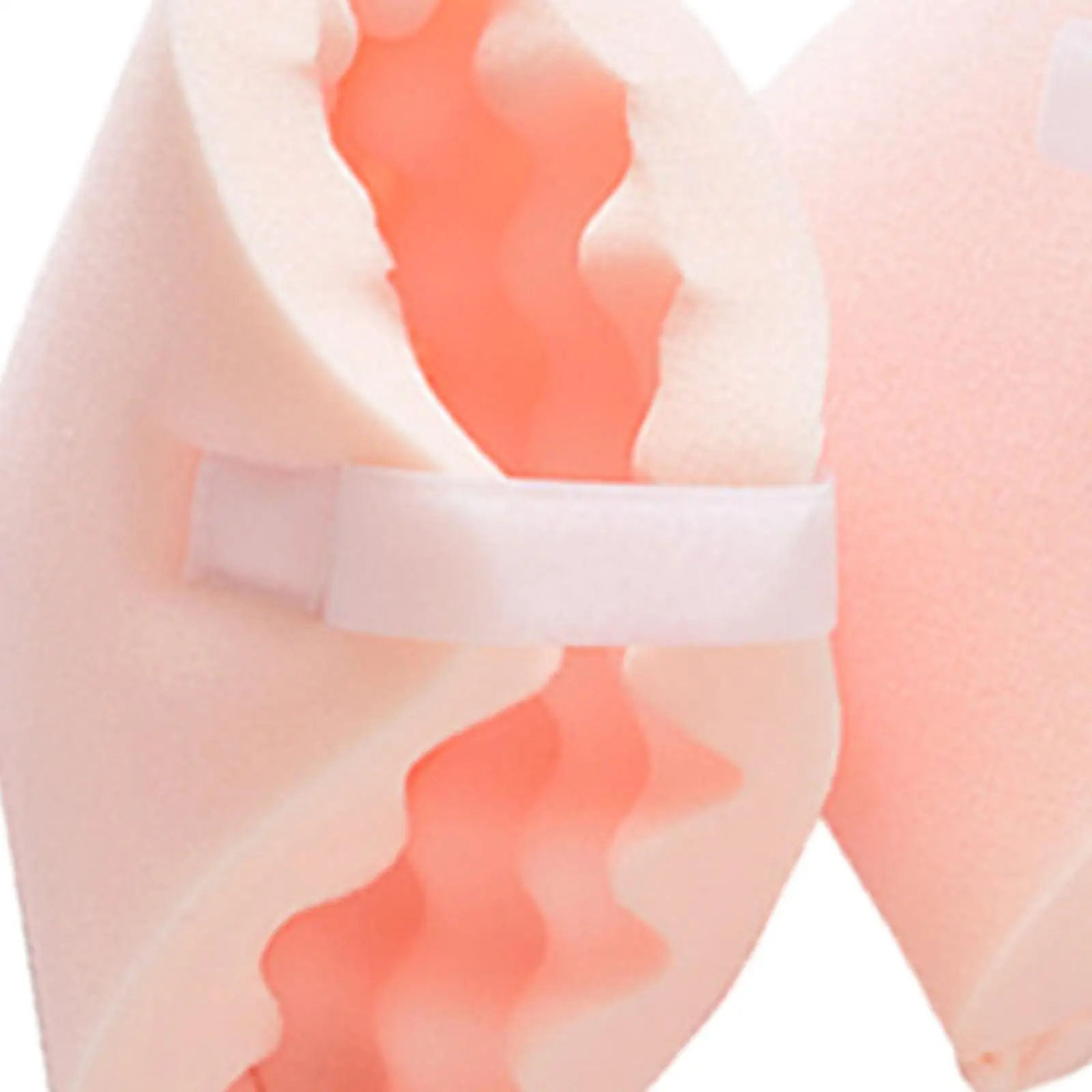 

2 Pieces or, Pink Sponge Filled Breathable Soft Anti Pad Ankle Foot Support Pillow Injuries