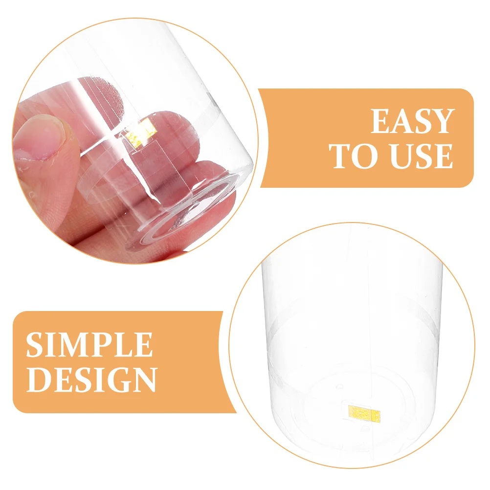 

100Pcs Wine Bottle Shrink Covers Red Wine Heat Shrink Caps Sealing Wraps for Party Banquets Liquor Bottle Covers