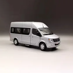 1:24 Scale Car Model DongFeng YuFeng Business Vehicle Diecast Alloy Finished Product Simulation Toy Display Souvenir