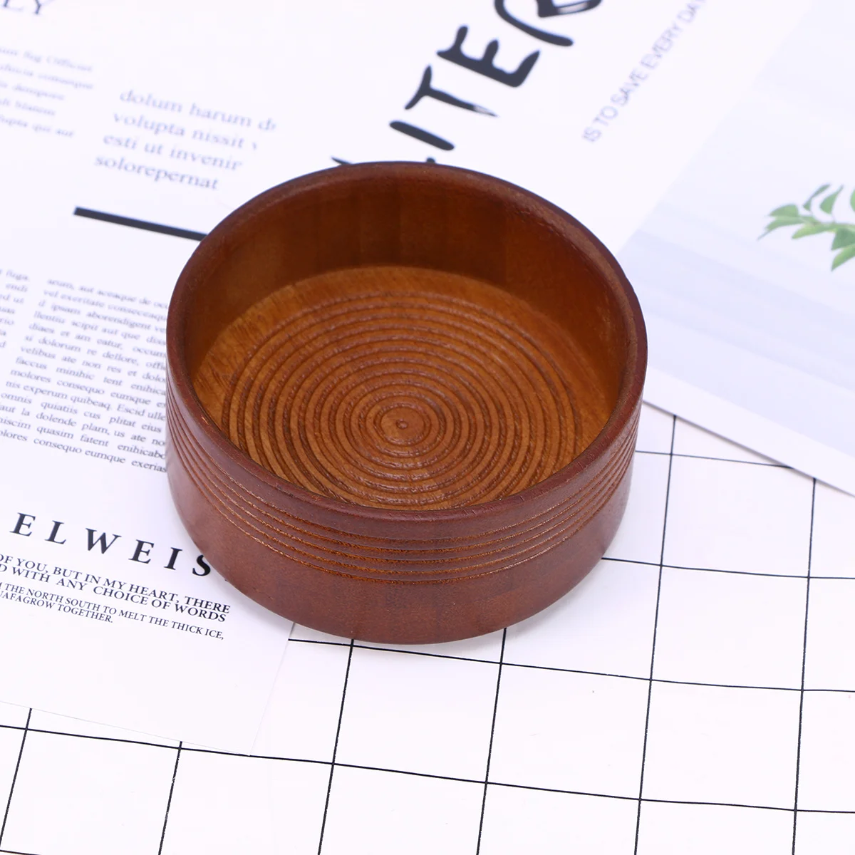 وعاء صابون عميق كبير، كوب خشبي للرجال، أداة مبللة، صانع رغوة، كوب حلاقة متين، لمسة نهائية ناعمة، إزالة الشعر #3