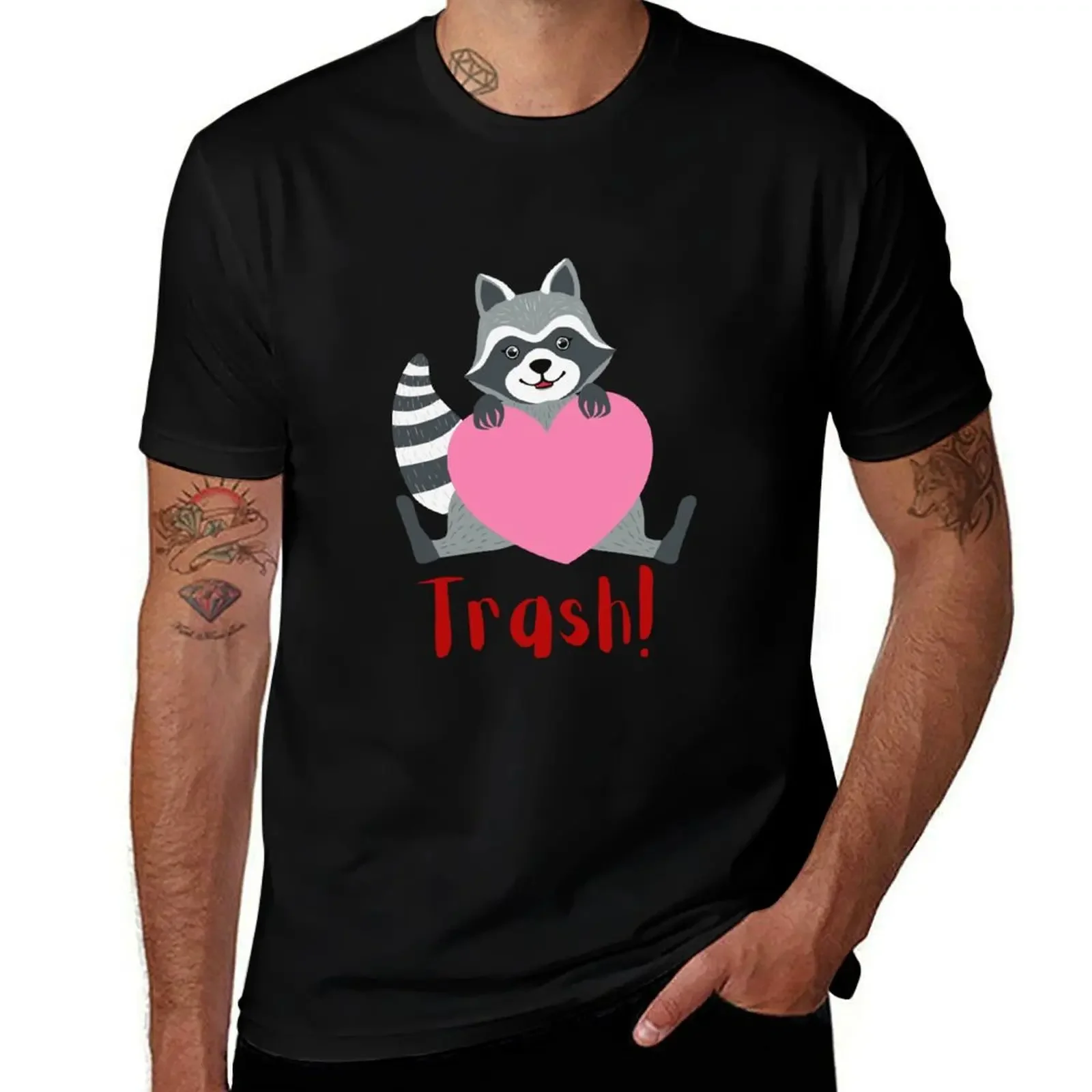 I Love Trash! T-Shirt graphic shirts anime essential t shirt Blouse men t shirts