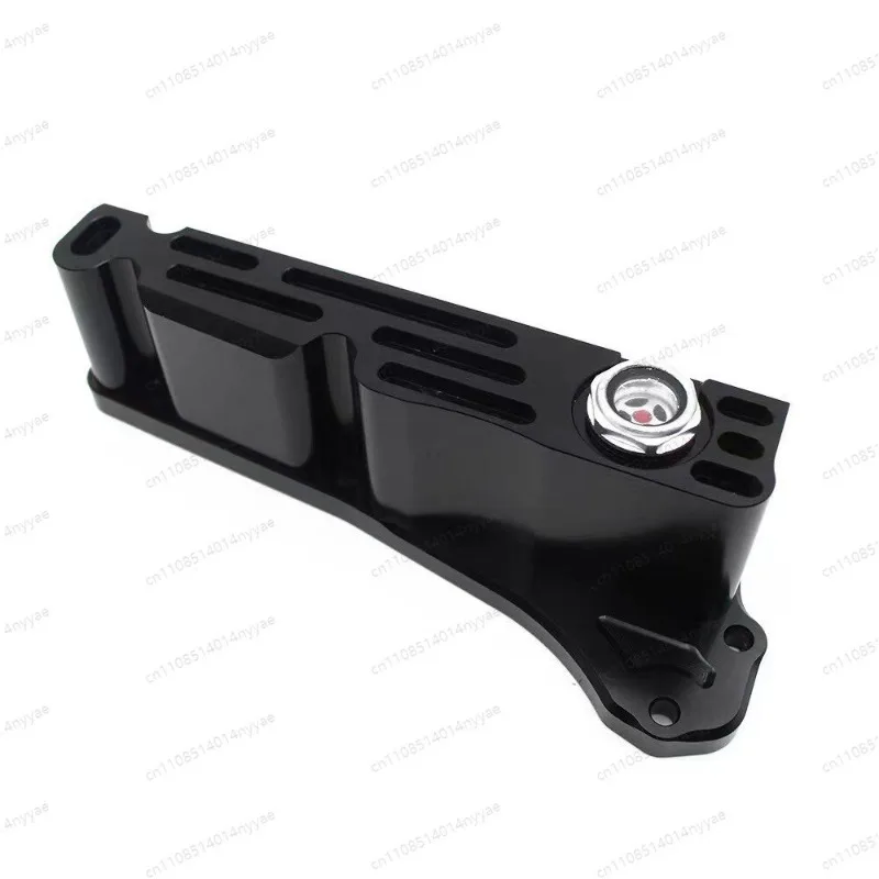 Suitable for Vespa motorcycle 150 spring sprint, modified oil pan, transparent visual oil case black