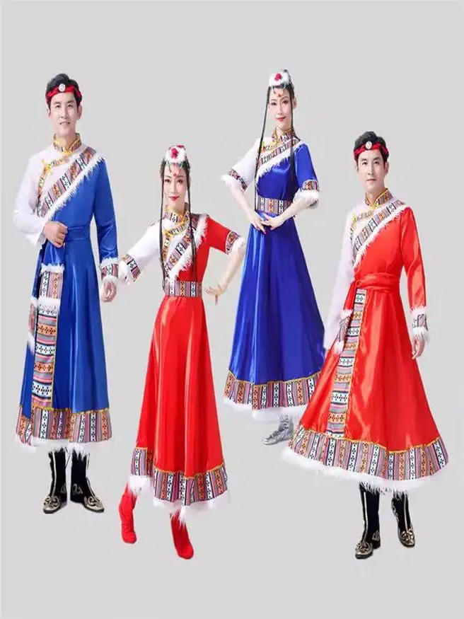 nouveaux-costumes-de-scene-ethniques-tibetains-pour-hommes-et-femmes-adultes-costumes-de-danse-pour-spectacles-karaoke-festivals-ete-polyester
